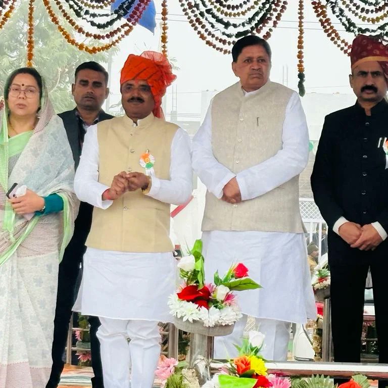 NSK10BJP's tweet photo. आज भिण्ड में आयोजित 75वे गणतंत्र दिवस समारोह की कुछ झलकियां। https://t.co/vCAgmBsH1w