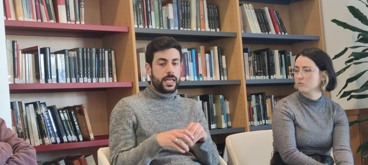 Childhood_LGBTI's tweet photo. Our project partners at the Universidad Rey Juan Carlos presented the Colourful Childhoods Spanish edition on January 24th at the library of the Alcorcón campus (Madrid) of the Rey Juan Carlos University. https://t.co/2D8t3oYYFo