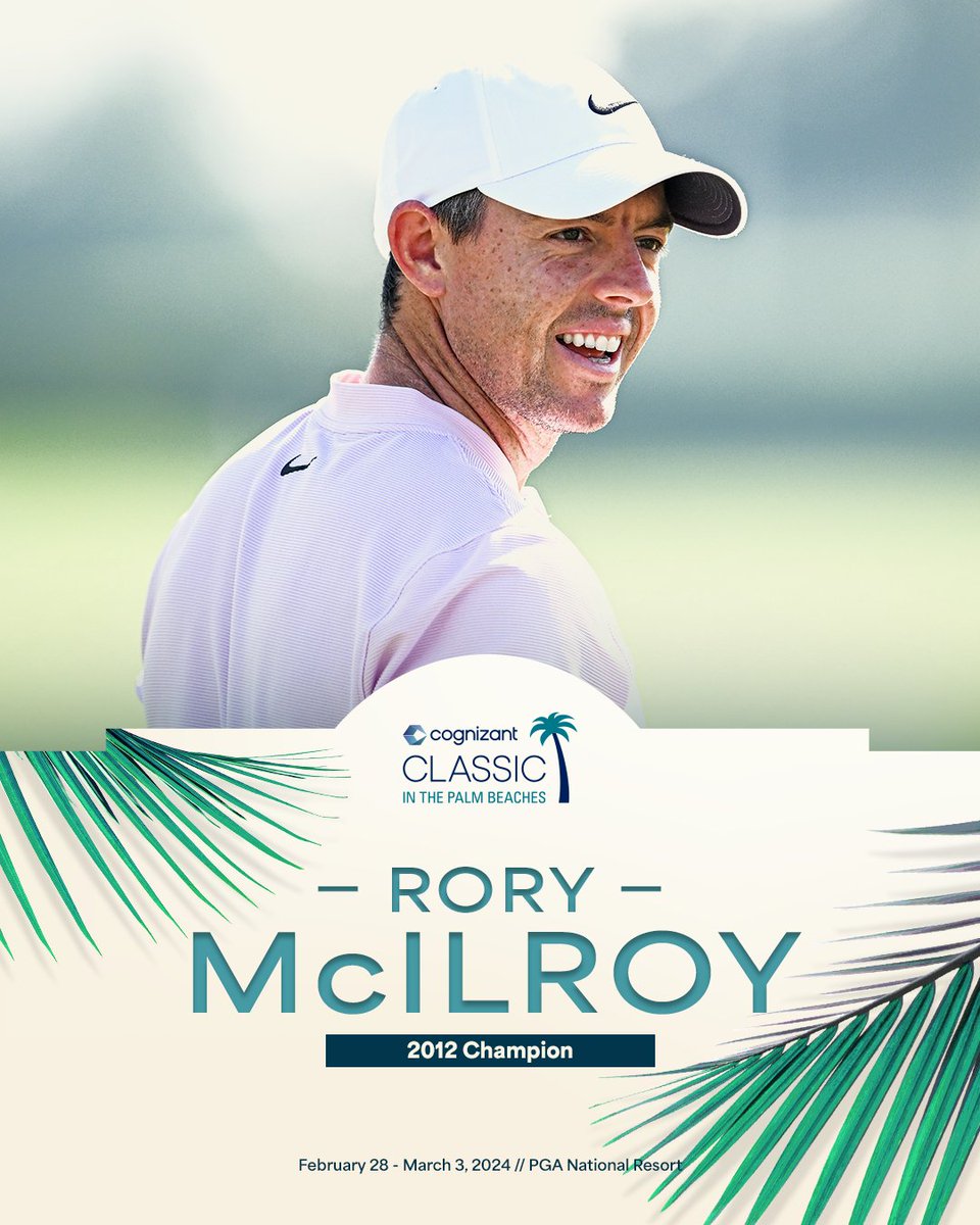 See you at PGA National, @McIlroyRory 👋