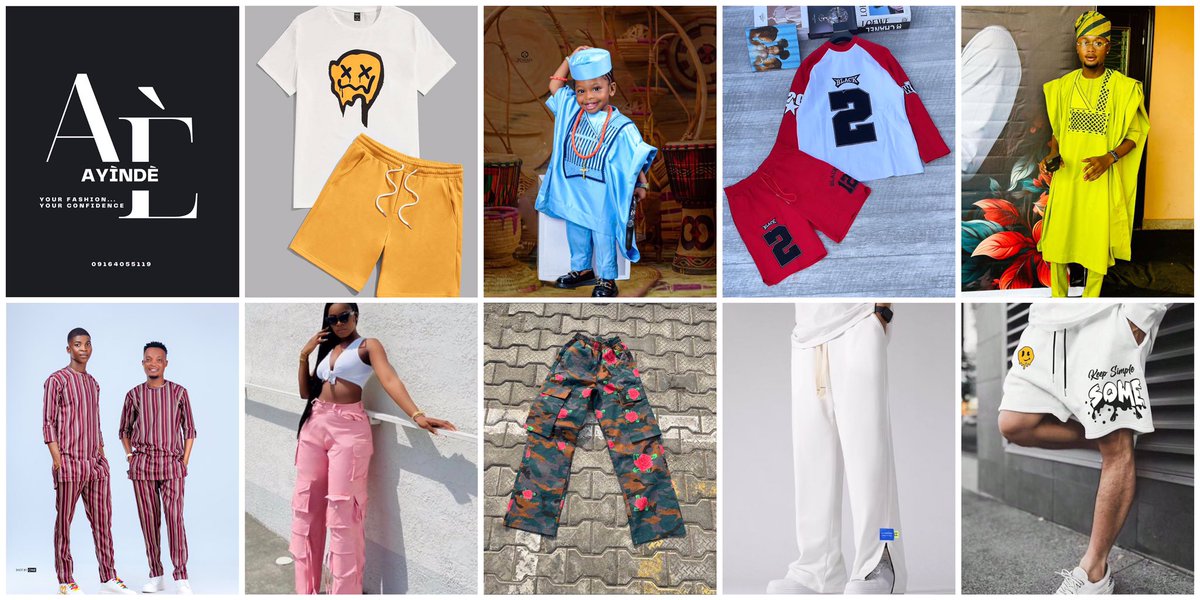 Ayinde_designer's tweet photo. Hey there 😊
Are you looking for where to get your plain tees, baggy jeans, customized shirt, two piece(s), native and corporate wears alike for a very affordable price? 
Don’t worry 😉!!! Ayinde’s got you covered.I’m just a dm away for whatever you might need https://t.co/ZorzMiywOm