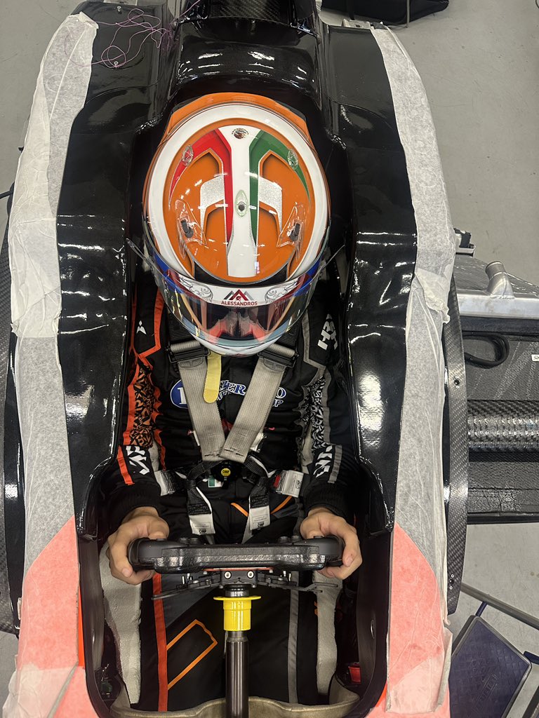 Noel Leon (@noel_leon19) on Twitter photo Seat fit ☑️
Can’t wait to start the pre season testing in Bahrain 🇧🇭 
@vanamersfoortracing @alessandrosracing @gruposeinsur  @elheraldodemexico @fiaf3 Seat fit ☑️
Can’t wait to start the pre season testing in Bahrain 🇧🇭 
@vanamersfoortracing @alessandrosracing @gruposeinsur  @elheraldodemexico @fiaf3