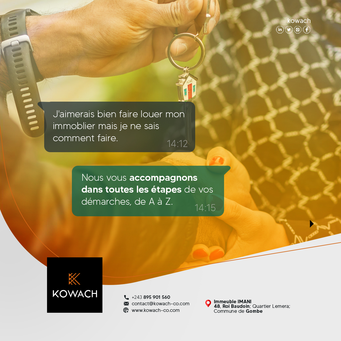 Kowach_co's tweet photo. Disposez-vous d'un bien immobilier?
Souhaitez-vous tirer profit de cela?

Kowach vous ouvre ses portes pour une collaboration qui bénéficie à tous.

#maison #gestion #gestionlocative https://t.co/3R188nkyMY