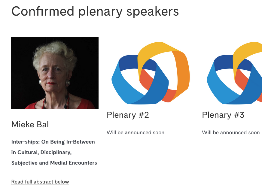 Mieke Bal's work have had a significant impact on the #transdisciplinary community. We are delighted to have her at  our conference in person!
Our colleague <a href="/FDarbellay/">Frédéric Darbellay</a>, member of the td-net advisory board will highlighting this connection.
<a href="/itd_alliance/">ITD Alliance</a> <a href="/journal_GAIA/">GAIAjournal</a> <a href="/AISOrg/">AIS</a>
