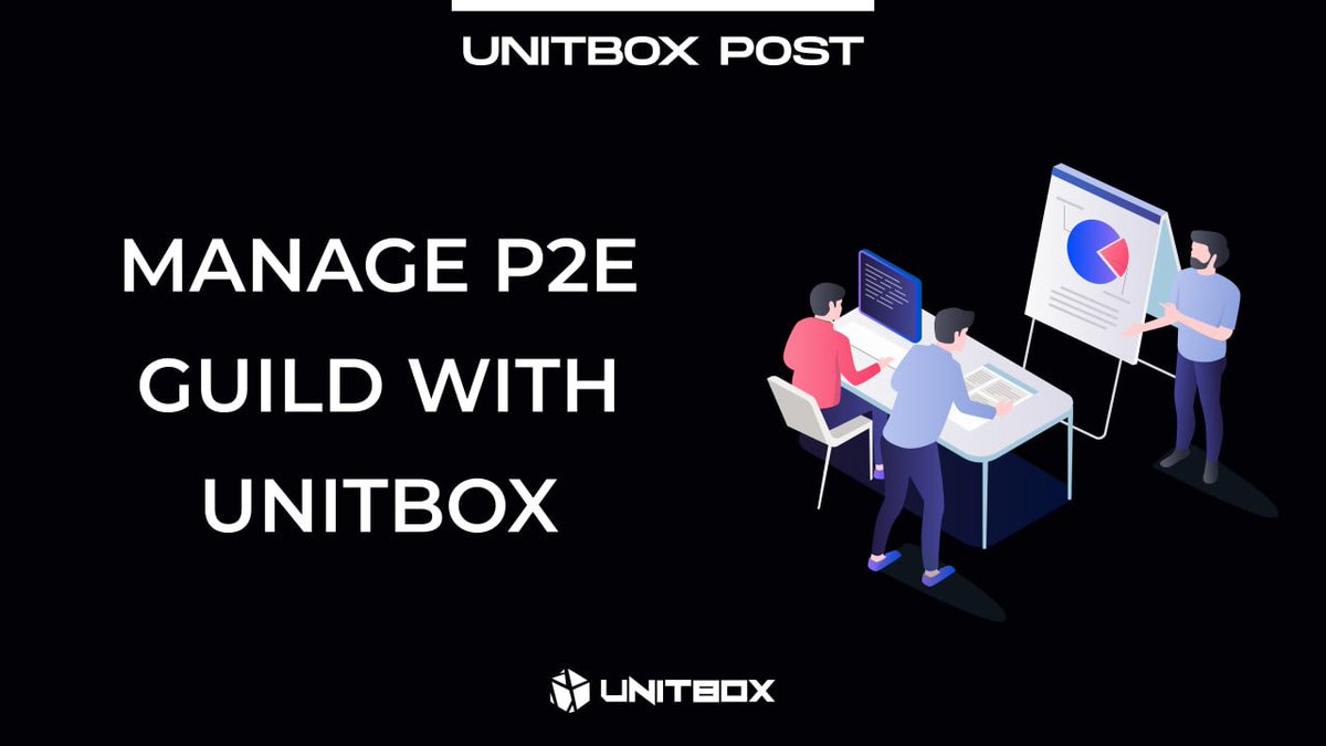 ▪️  #GameFi guilds, farewell to disorganized management! 

▪️  Embrace the #UNITBOX PROTOCOL, your comprehensive solution for administering your #P2E guild. Discover an all-in-one platform that simplifies scholar recruitment, #NFT asset monitoring, and performance analysis, all