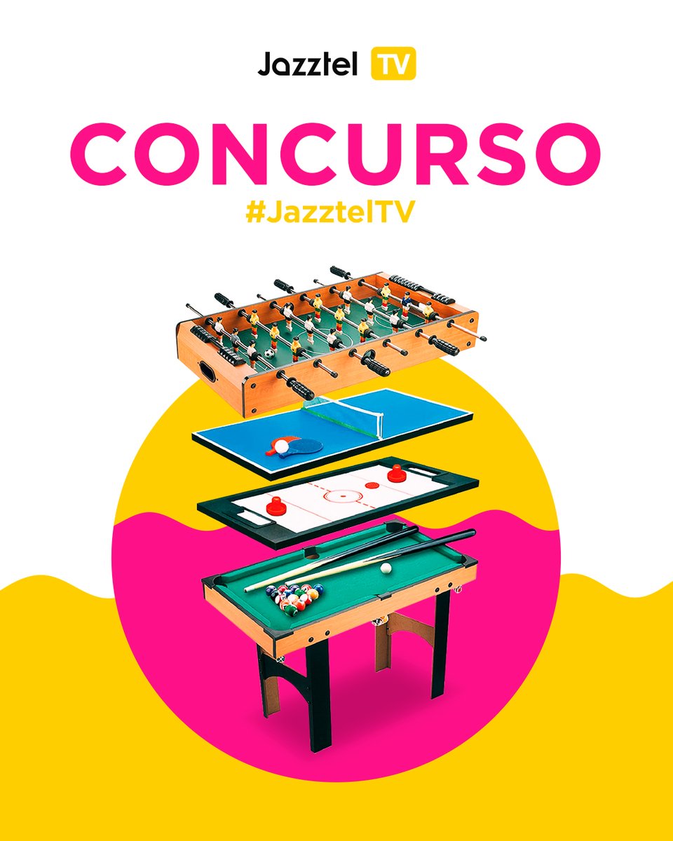 jazztel_es's tweet photo. ¡¡CONCURSO!! Ya sabes que con #JazztelTV puedes disfrutar de todo tipo de programas deportivos.  ¿Y si además le añades esta "mesa" a tu salón?  😉

✅ Síguenos
🔁 RT
💬 Menciona quienes son tus amigos más deportistas y dinos por qué  + #JazztelTV

BBLL https://t.co/r6CVw1BO2r https://t.co/ljcpaqNjNf