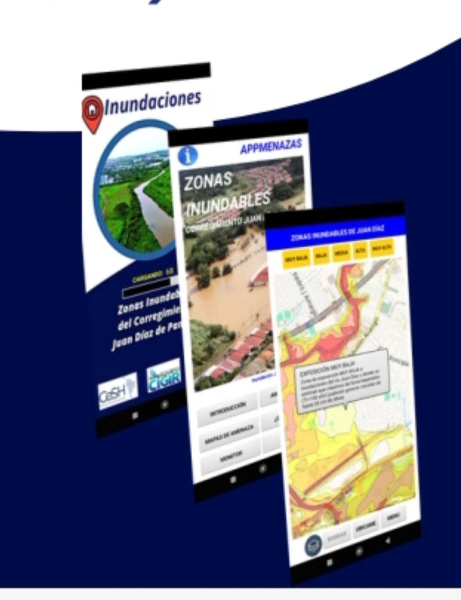 Hoy a las 4 pm (hora Panamá)  estaremos presentando la herramienta APPMENAZAS INUNDACIONES que desarrollamos con HydroBID para apoyar la gobernanza de riesgos hidroclimaticos en el corregimiento Juan Díaz de la ciudad de Panamá... Aquí  el link:
us02web.zoom.us/j/81672198227?…