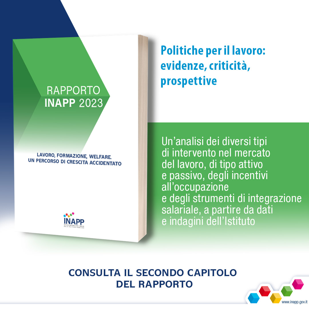 InappGov's tweet photo. #PolitichedelLavoro ๐ le analisi e proposte di policy dellโIstituto nel secondo capitolo del #RapportoINAPP 2023.
#DaLeggere: https://t.co/RPjtFnLu42 https://t.co/8QYFn672a4