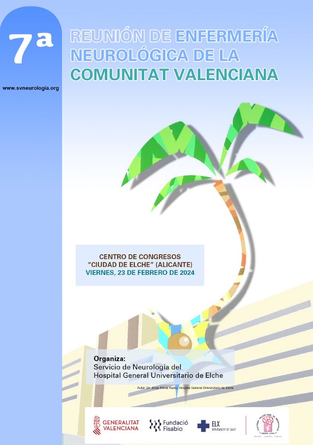 GVAfisabio's tweet photo. Llega la 7ª Reunión de Enfermería Neurológica
de la Comunitat Valenciana organizada por el Hospital General de @GVAsaludelche (@GVAsanitat). 

📍 Centro de Congresos Ciudad de Elche (Alicante)
🗓️ Viernes, 23 de febrero 

🔗 Programa e inscripciones aquí: https://t.co/Tc2EvzbETK https://t.co/SV1DCnnV9X