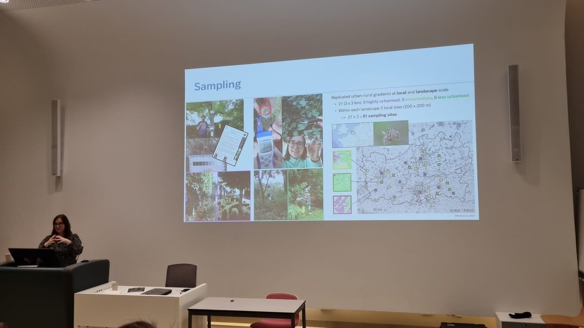 dewolf_katrien's tweet photo. Very happy for attending &amp; presenting our🕷️research at the 'Evolving urban communities' symposium in Amsterdam. Organised by CUE2 and @NLSEB_evolution. Do check out their website for more interesting urban eco-evo research: https://t.co/lXA2rXOUhs  
@TEREC_ugent @spiderspotter https://t.co/it1eg8wpUN