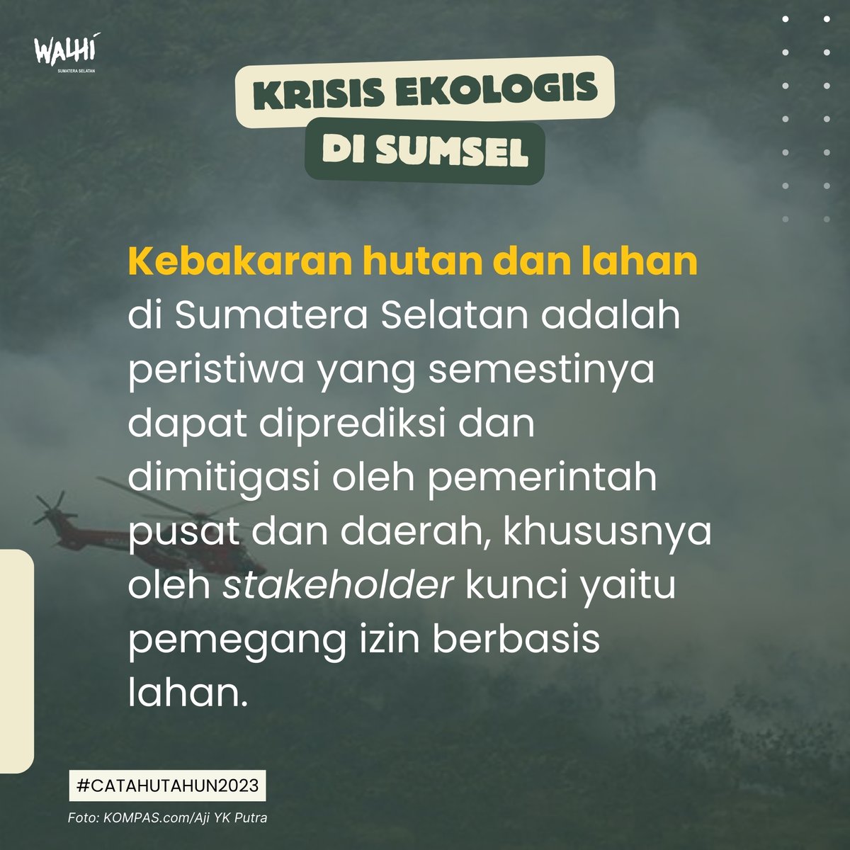 WALHI SUMSEL tweet media