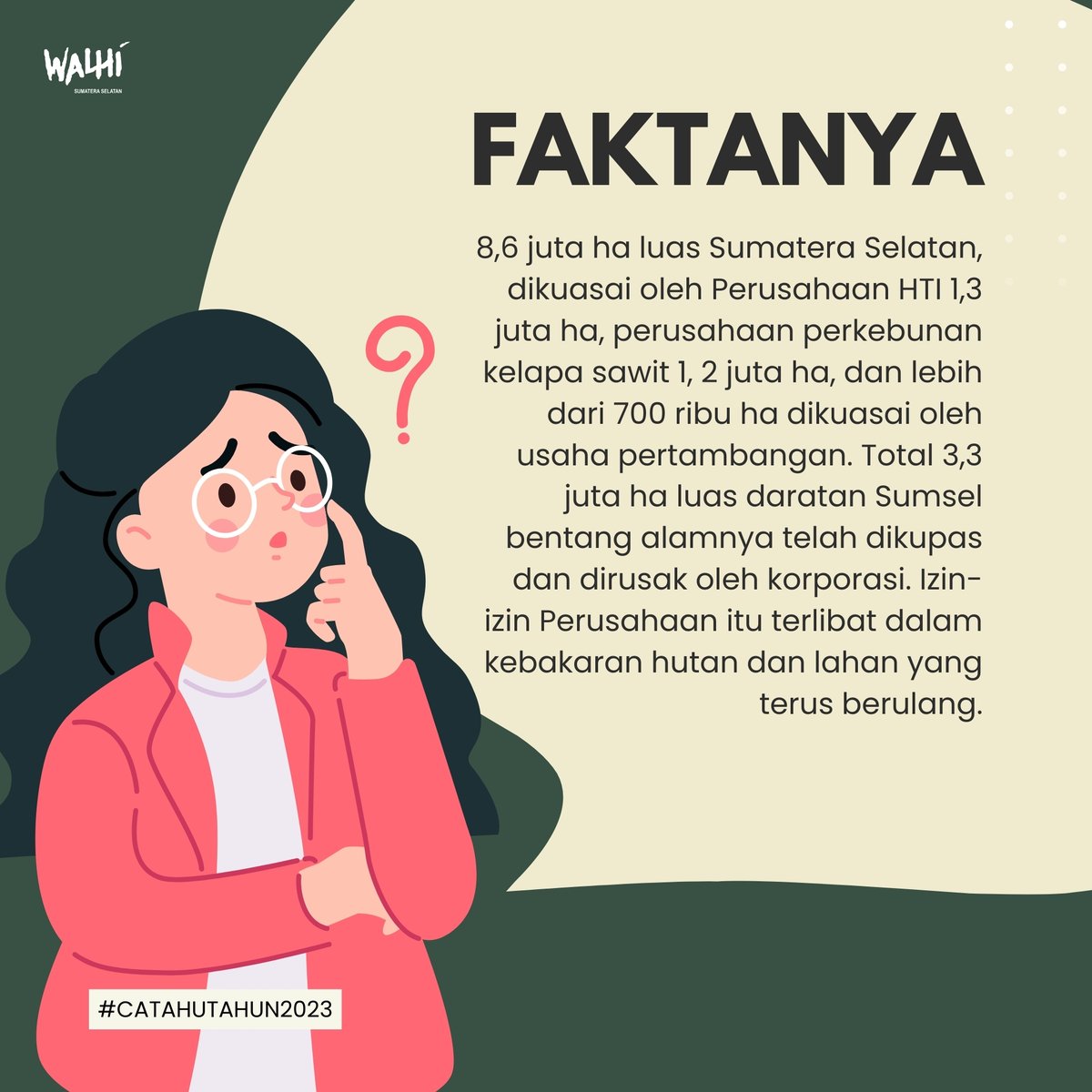 WALHI SUMSEL tweet media