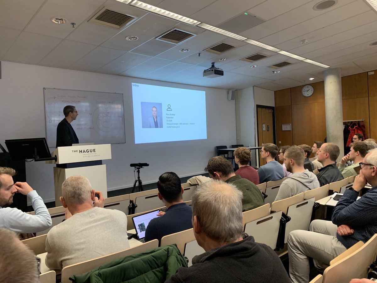 mark wieringa (@m_wieringa) on Twitter photo Paul Strokap van #vorm neemt nu de presentatie over @BlenderBIM Paul Strokap van #vorm neemt nu de presentatie over @BlenderBIM