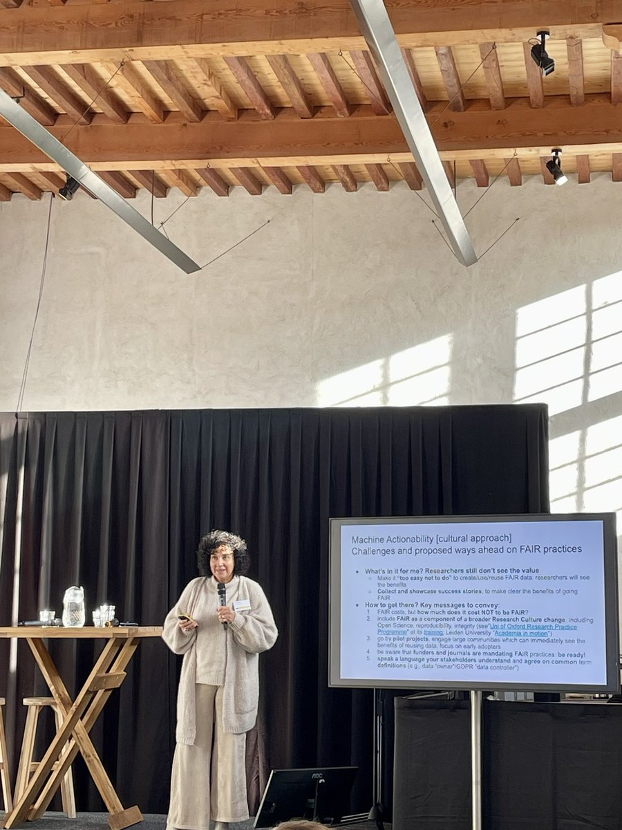 SusannaASansone's tweet image. And the view of #ResearchPerformingOrganisations ⬇️ by @egiglia on needs, actions and examples - the latter includes our @UniofOxford #ResearchPractice Programme (researchsupport.admin.ox.ac.uk/research-pract…)! #FAIRdata #FAIR10years #ResearchCulture