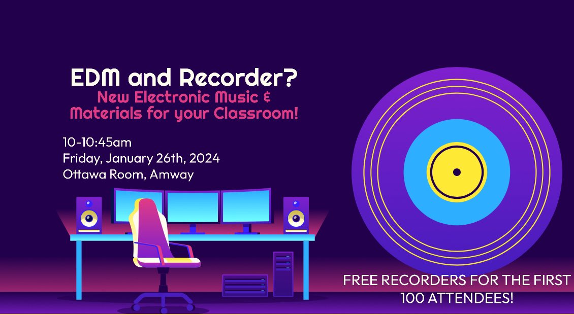 Come see us today at MMC! We have some Nuvo Recorder+ to share with you all! 
<a href="/NuvoInstrument/">Nuvo Instrumental</a>