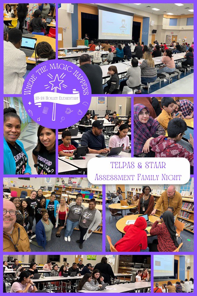 MHE families had the chance to see if they were smarter than a 5th grader at our Family Assessment Night. Parents learned about TELPAS and STAAR and took an online practice test with their scholar. Thanks for joining us!