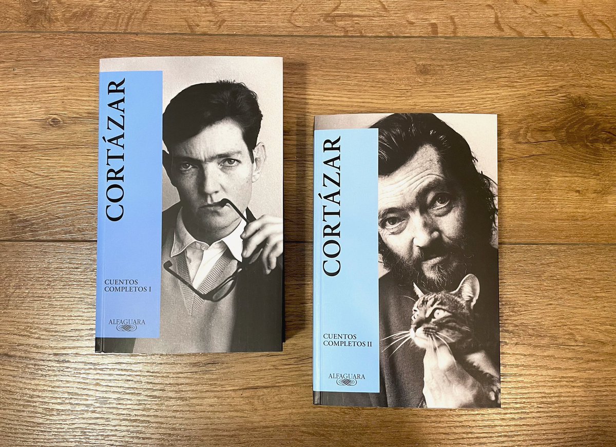 2024 es el #AñoCortázar y <a href="/AlfaguaraES/">Alfaguara</a> lo celebra con la reedición de sus cuentos completos, prologados por Mario Vargas Llosa, en estos dos estupendos volúmenes.
