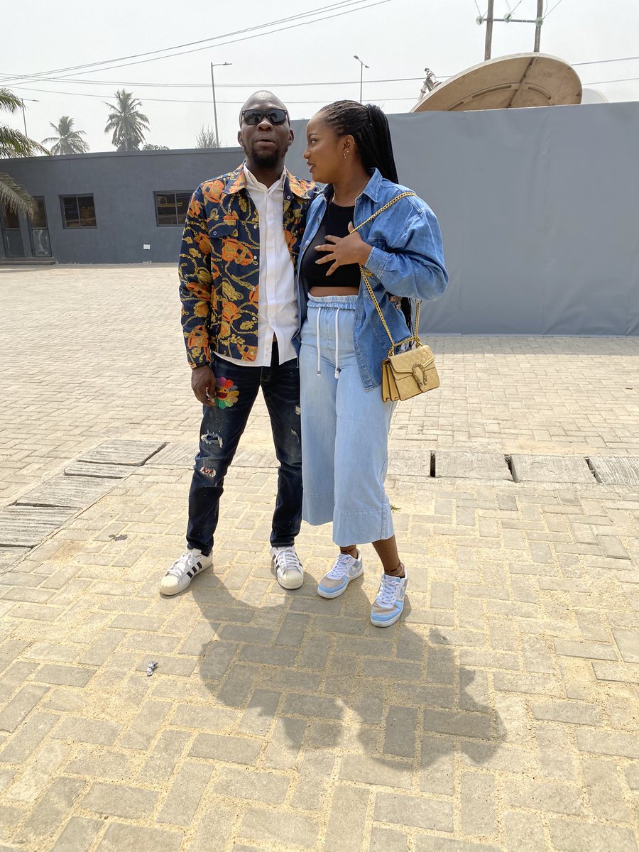 Olanikeajagun01's tweet photo. Another day on @AfroSportTV with one of my fav 🫶🏻 Babajide Gurerro.
Did you watch the show?? If yes how was it?
And if you didn’t watch, try catching us live on Mondays, Wednesdays and Fridays for the #fansconnect show.
Let’s all have a lovely weekend🤝🥰 https://t.co/HzKKCiigb2