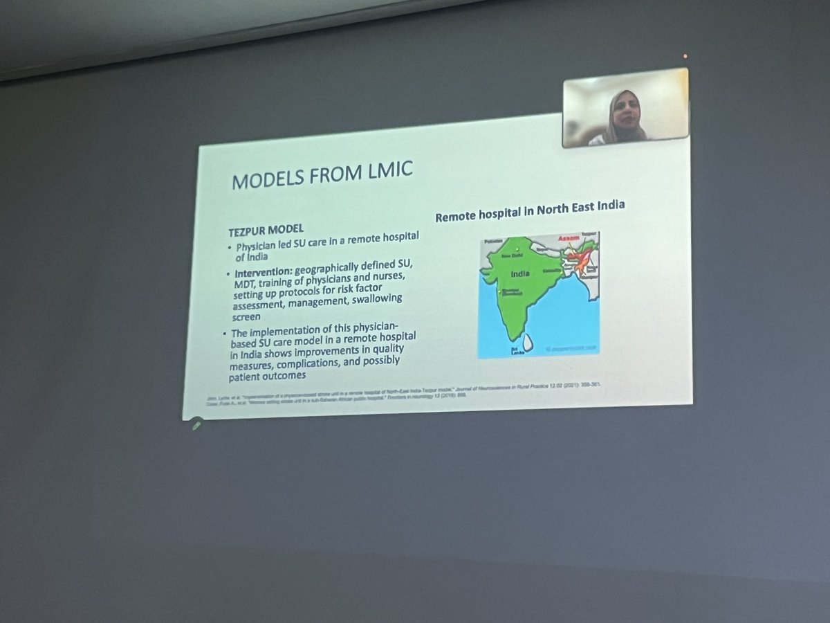 SarahMatuja's tweet photo. Today we had a brilliant and enlightening presentation as we started off the #AcuteStrokeCareModule by Dr. @MariaMhkhan with emphasis on the need for #StrokeUnitCare with #TrainedMultidisciplinaryTeams adhering to standardized management protocols/pathways! #FutureStrokeLeaders https://t.co/m9cP50n7Jz