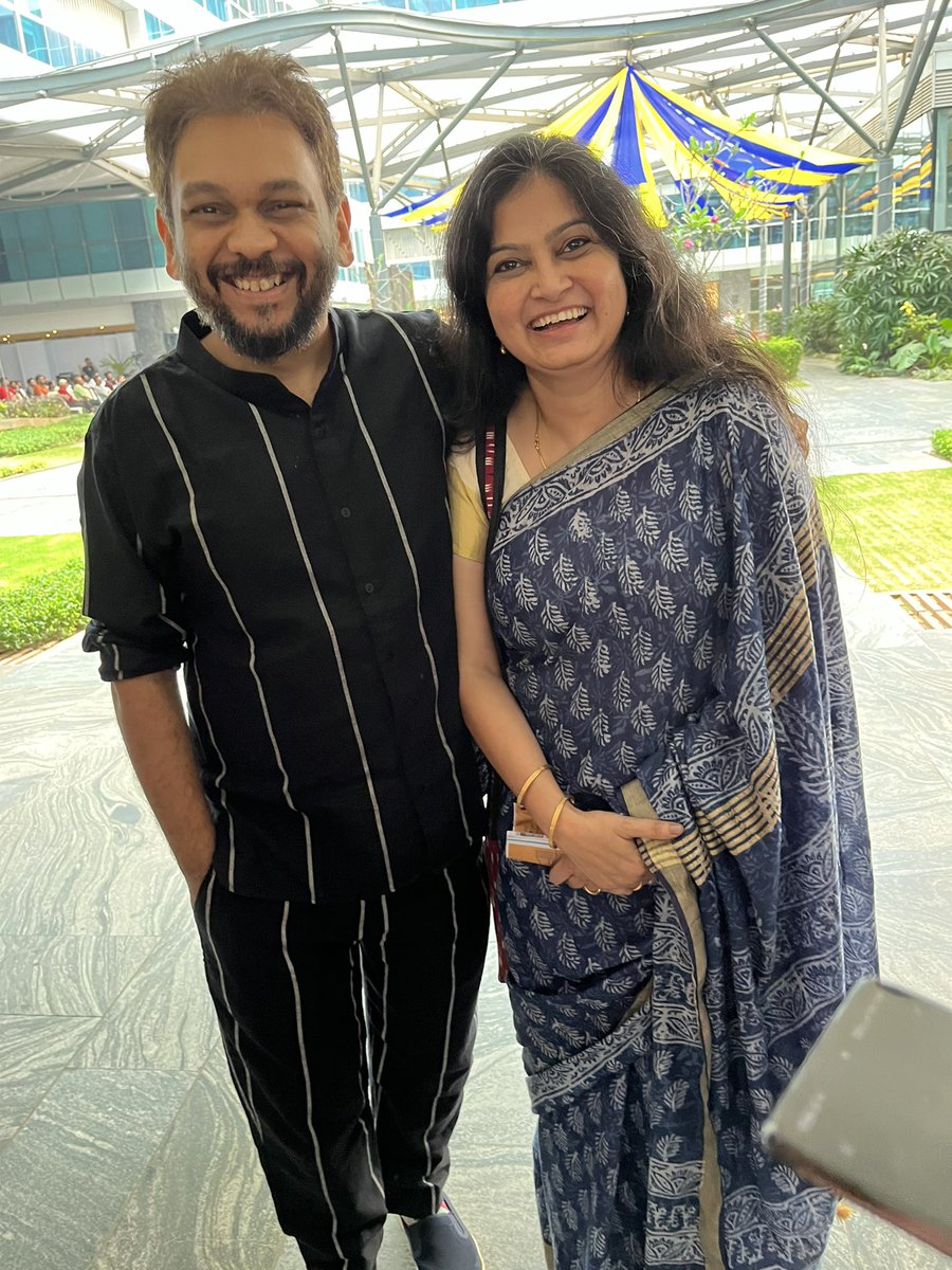 @Memewala It was amazing listening to you and awed at how your mind works so brilliantly and at such a speed that while I was processing what you said you moved on to another level