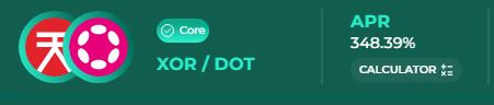 Bring your $DOT to <a href="/polkaswap/">Polkaswap | Trade with Style and Freedom</a> DEX and open up a world of potential rewards thanks to the Demeter Farm from @TokenCeres 🤑

NFA, of course, but current APRs for LPing and staking are 348% and 56% respectively.

#DeFi #DotSama #Polkadot #PolkadotDapps