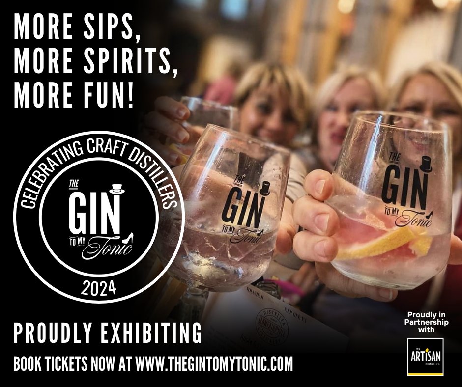 urban_gin's tweet photo. We are delighted to be on Tour this year with the wonderful Gin to My Tonic Team. 

Catch the Urban Rhino team at Colchester on Sat Feb 3rd and Harrogate on Sat Feb 10.  Tickets on sale NOW (20% discount code NEWYEAR2024).  But hurry, offers ends 31st January. https://t.co/fltC7iEbl2
