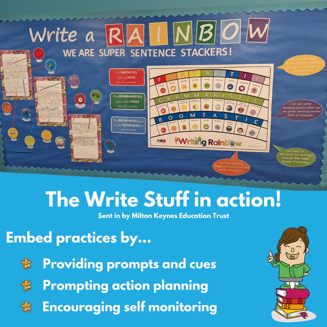 TrainingSpace's tweet image. ✨ A fantastic example of &apos;The Write Stuff&apos; in action sent in to us!  &apos;The Write Stuff&apos; has brought together extraordinary narratives penned by talented pupils from around the globe. ✏️#TheWriteStuff #EducatorsUnite #TeachingRevolution #ScienceOfWriting #TransformativeTeaching