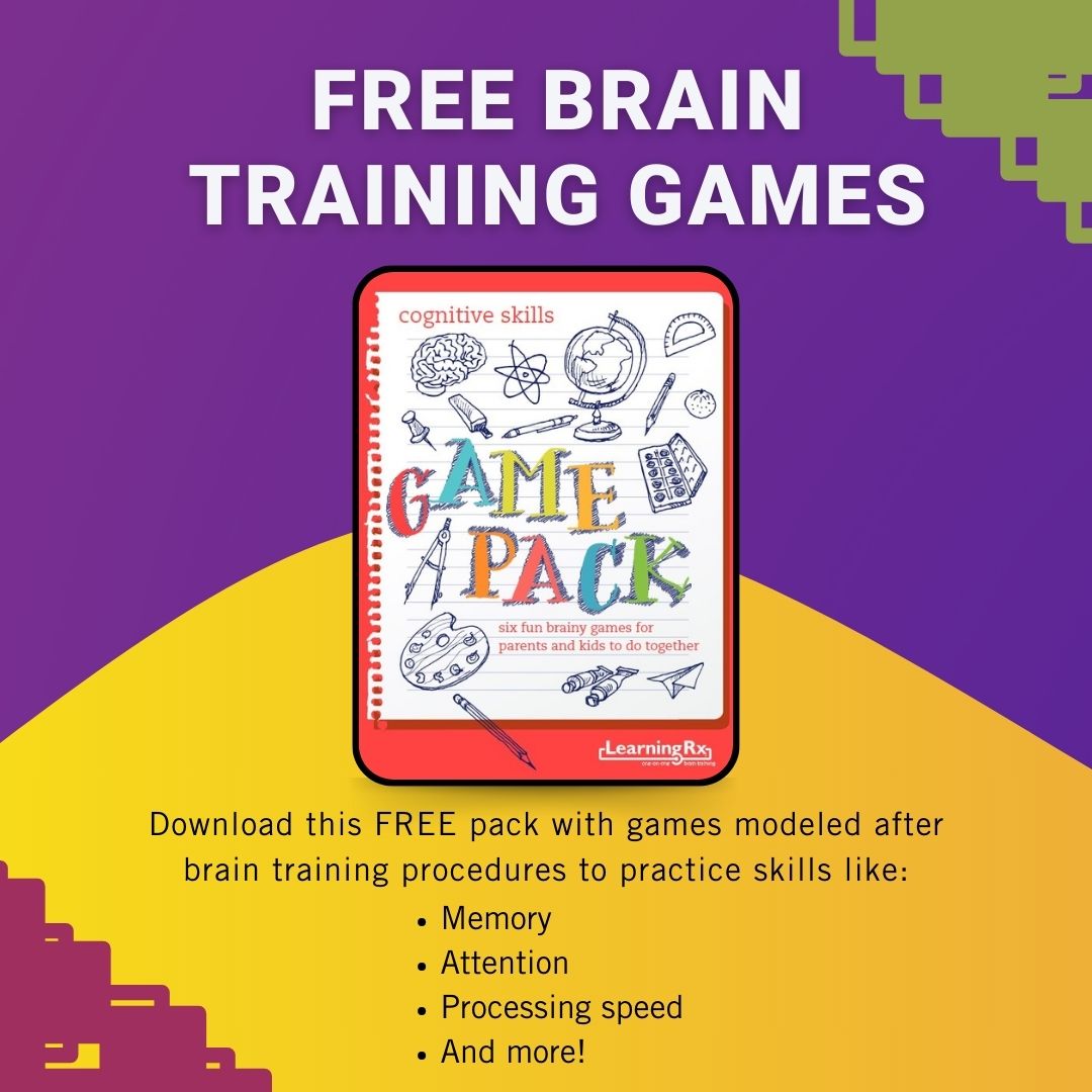 LearningRxVA07's tweet image. Looking for some new, fun ways to build learning skills at home? Check out this free downloadable game pack for some simple games for the whole family! Download it here: ow.ly/mH4g50QimHL
#braingames #braintraining #learninghelp #learningrx #stauntonva #harrisonburgva