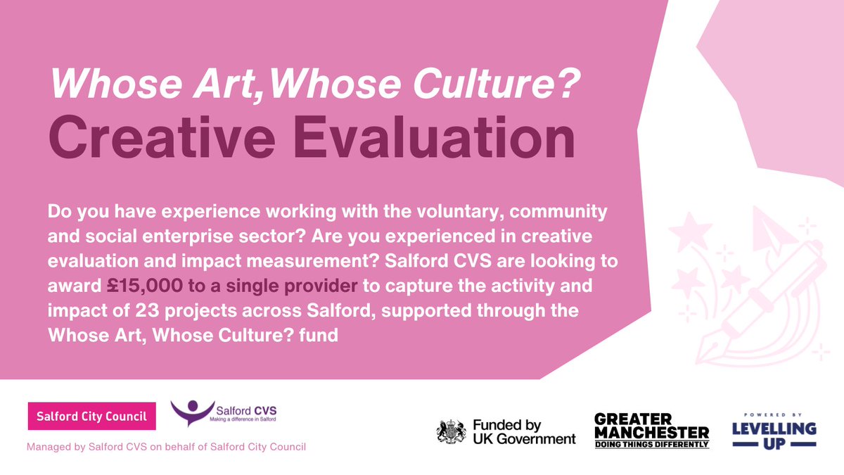 Salford CVS tweet media