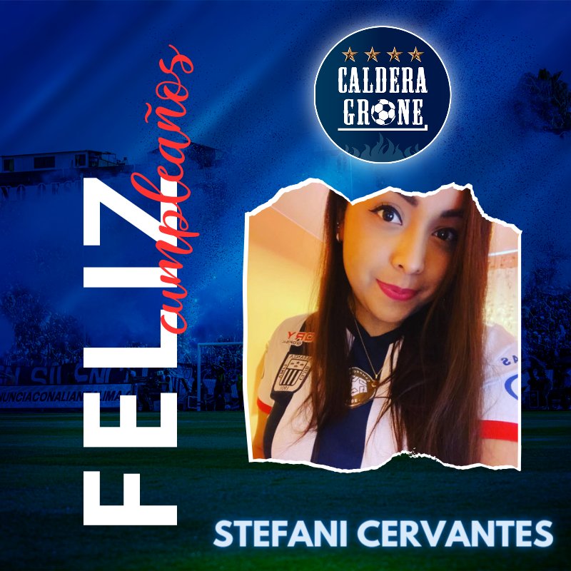 cALderaGrone's tweet photo. Feliz cumpleaños @StefiiCN te desea tu familia de la Caldera Grone. 

Te mandamos un fuerte abrazo y que sean muchos más años de vida. 🎉

#𝐀𝐫𝐫𝐢𝐛𝐚𝐀𝐥𝐢𝐚𝐧𝐳𝐚 https://t.co/XTaifaJTLH