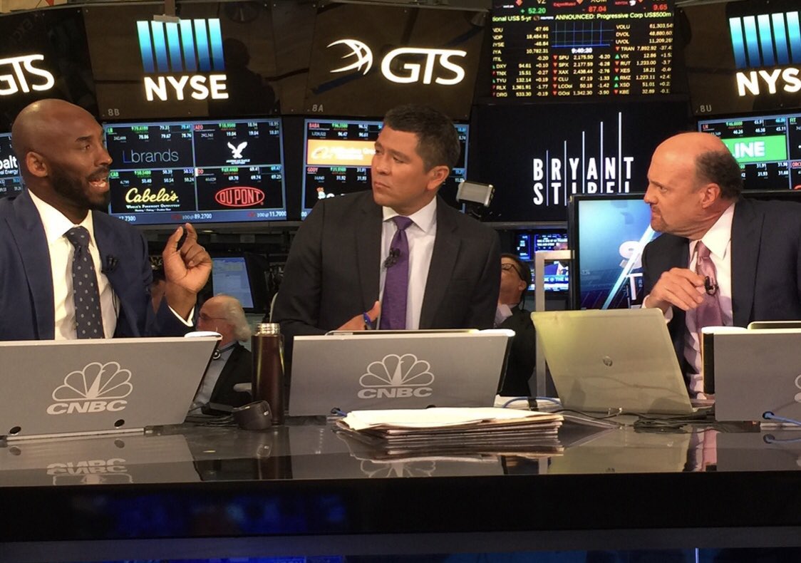 carlquintanilla's tweet image. Kobe Bryant, gone four years ago today.

His entrepreneurship was just getting started, he said. In 20 years, he hoped his legacy would be more business than basketball.

#RIP @BryantStibel 
@CNBC @jimcramer @SquawkStreet