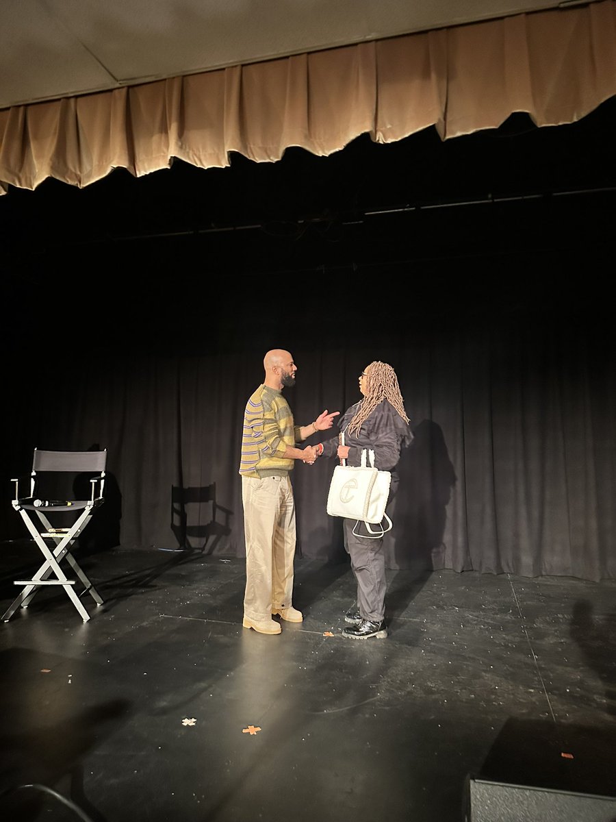 DPBell's tweet photo. Was so tired last night but had to make it out to support my friend @common and his new book #WeRise #SupportYourFriends #Make1Change #WeRiseWell https://t.co/BT56t5vrEp