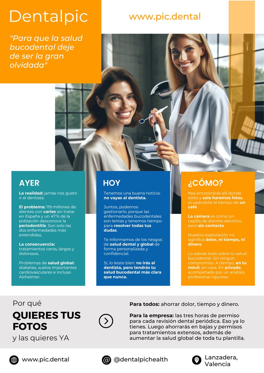 benjami's tweet photo. Sí, has leído bien. Con @DentalpicHealth, evitas los dolores de muelas sin visitar el consultorio. Descubre cómo:

3/ https://t.co/AdcQTok1aL