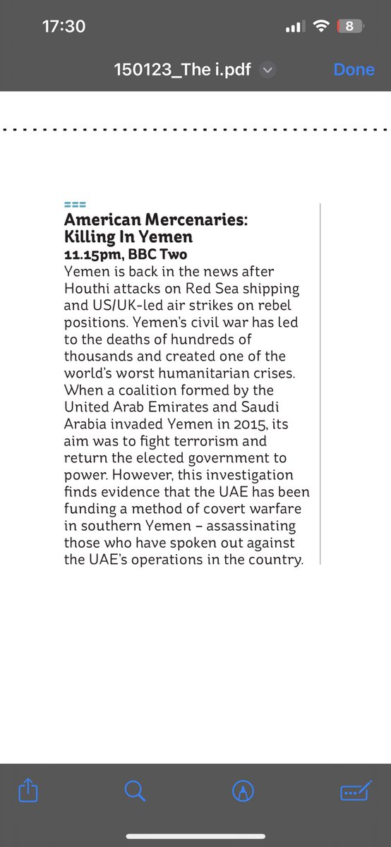 Thank you for reviewing our film @thetimes @radiotimes @independent Have you watched yet? It’s now on @BBCiplayer and @YouTube for our audience worldwide AMERICAN MERCENARIES: Killing in Yemen Let me know what you think #AmericanMercs