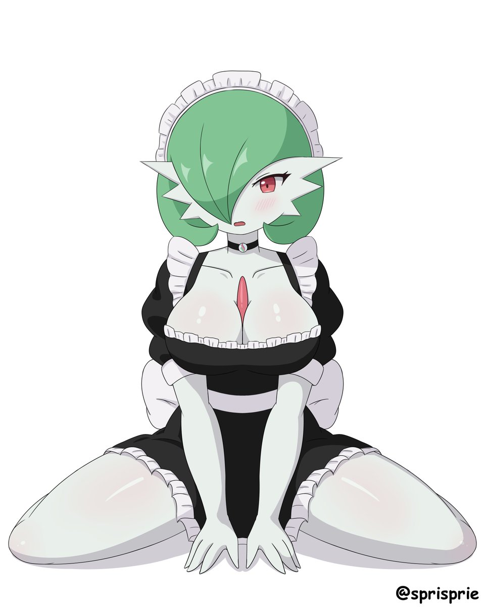 SpriSprie's tweet photo. maid gardevoir #gardevoir #pokemonfanart #art https://t.co/PeLwt9evv8
