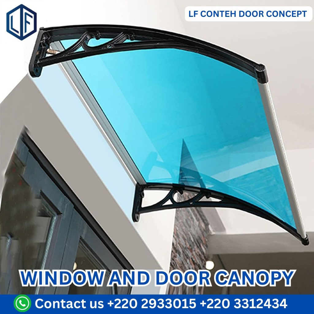 Lfdoorconcept's tweet image. Window and Door Canopy In Stock! Hurry and call today to place your orders 🚚
 
Two Colors Available 
⚫️Black 
🔵Sky blue 

We have them in 3 sizes
🔵80×100
🔵80×120
🔵80×200

📞Call us now to order +220 2933015/+220 3312434

#moderndoors #windowcanopy #doorcanopy #gambia