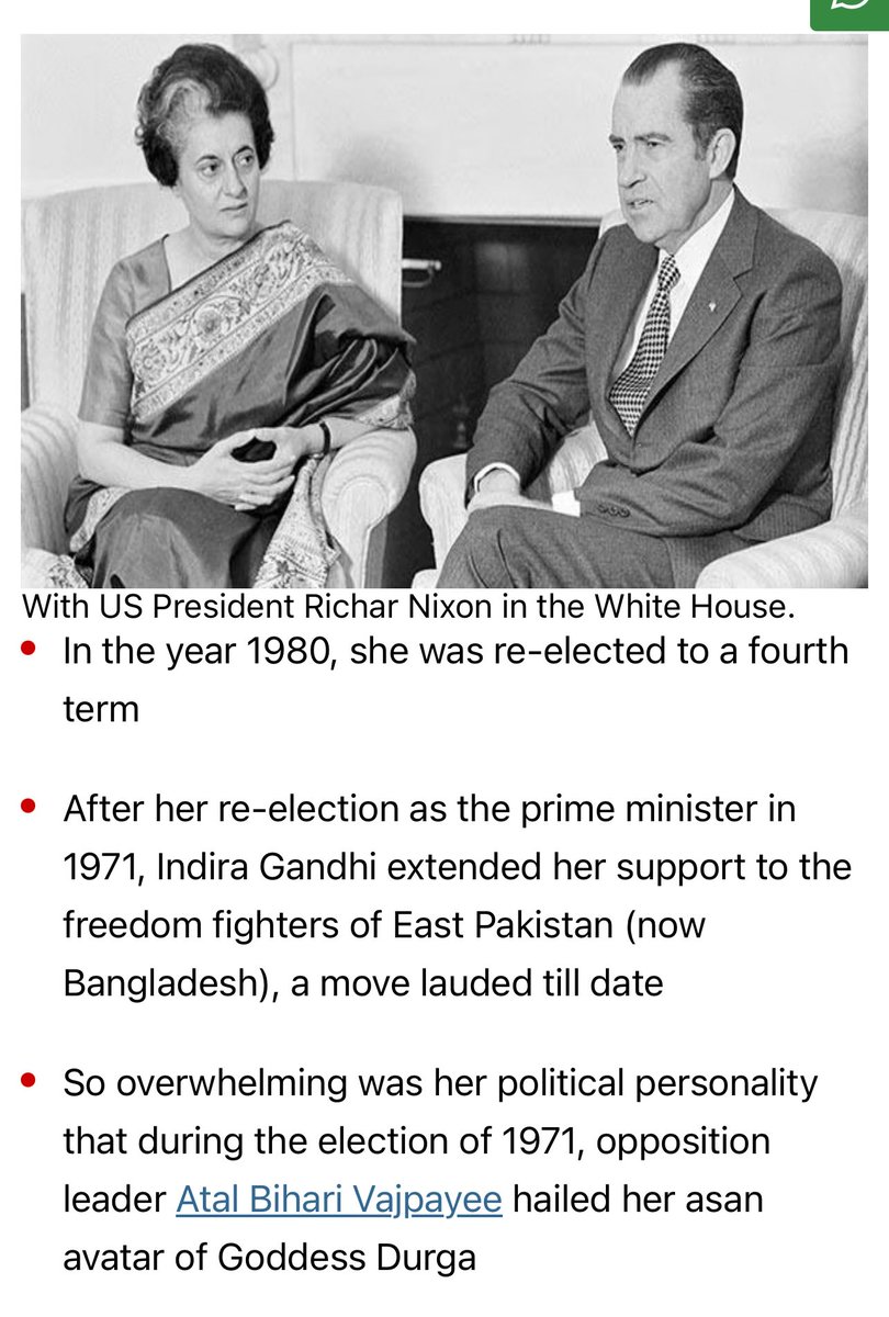 gsurya's tweet photo. It was #WeakPayee urf #WastePayee who hailed #RememberingIndira #IndiraGandhi as Durga Mata. https://t.co/6vBKx2BNWl