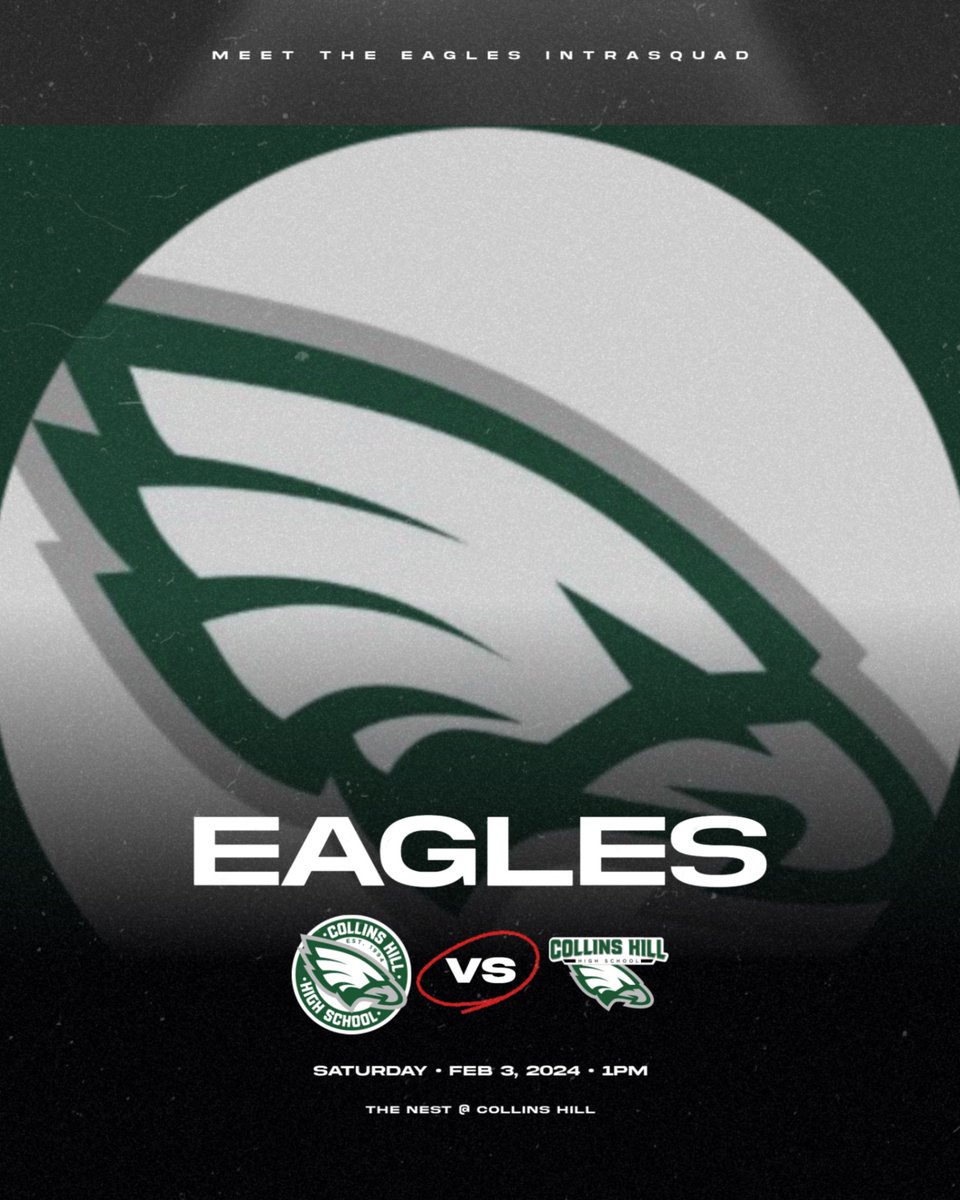 Join us on February 3 at 1pm for our Meet the Eagles intrasquad game! #expectgreatness