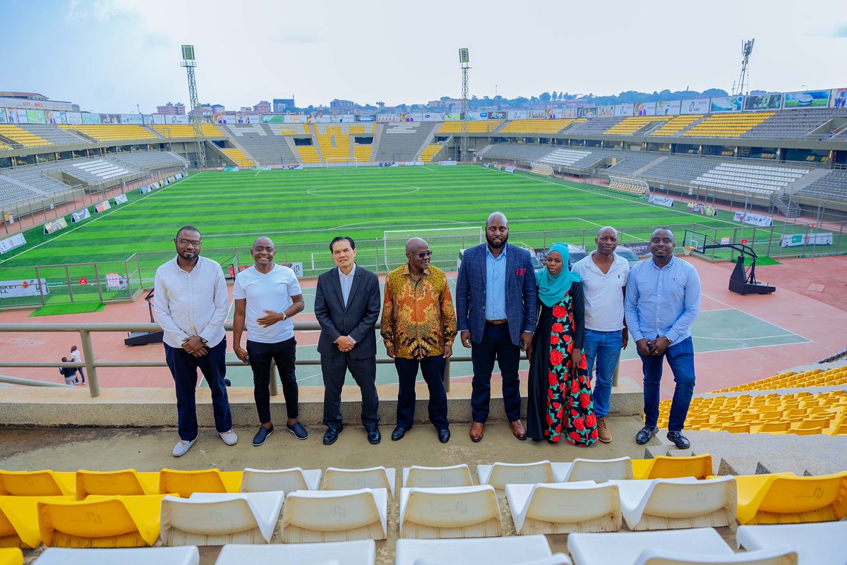 It was such an honour hosting His Excellency Ruzaima Mohamad ambassador of Malaysia to East Africa at Nakivubo stadium who was really impressed....For God and My Country.