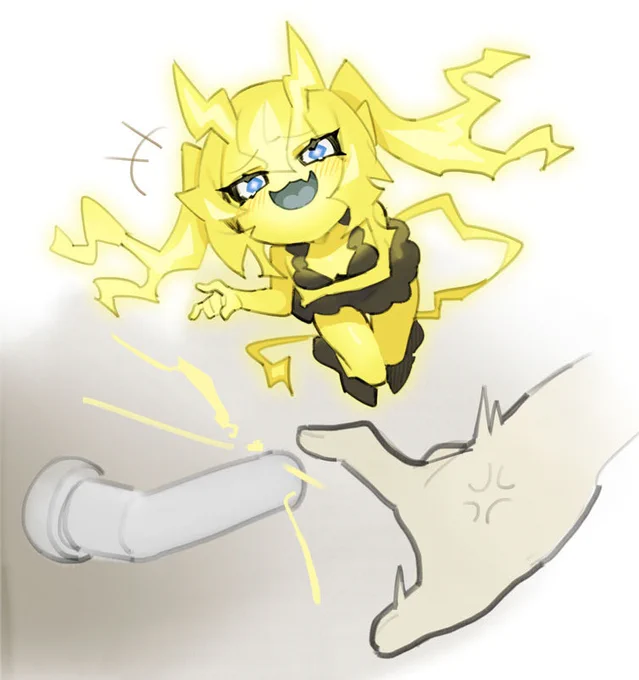 メスガキ静電気ちゃん