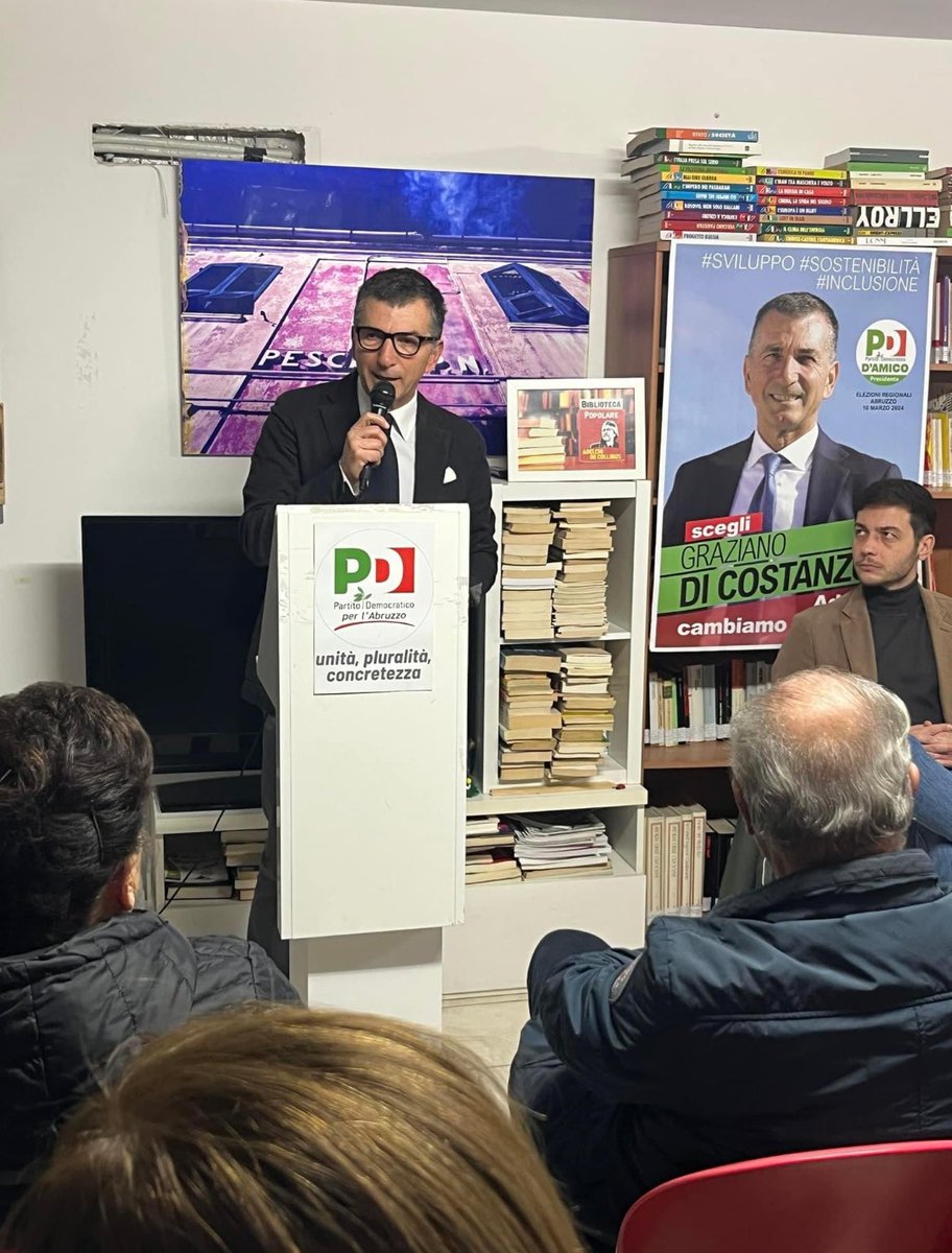 PDdivittorio's tweet photo. Ringraziamo tutte e tutti per la grande e bellissima partecipazione all’evento di ieri sera per la candidatura al consiglio regionale del nostro Graziano Di Costanzo.

W la Di Vittorio ✊ https://t.co/gyLGSfkkni