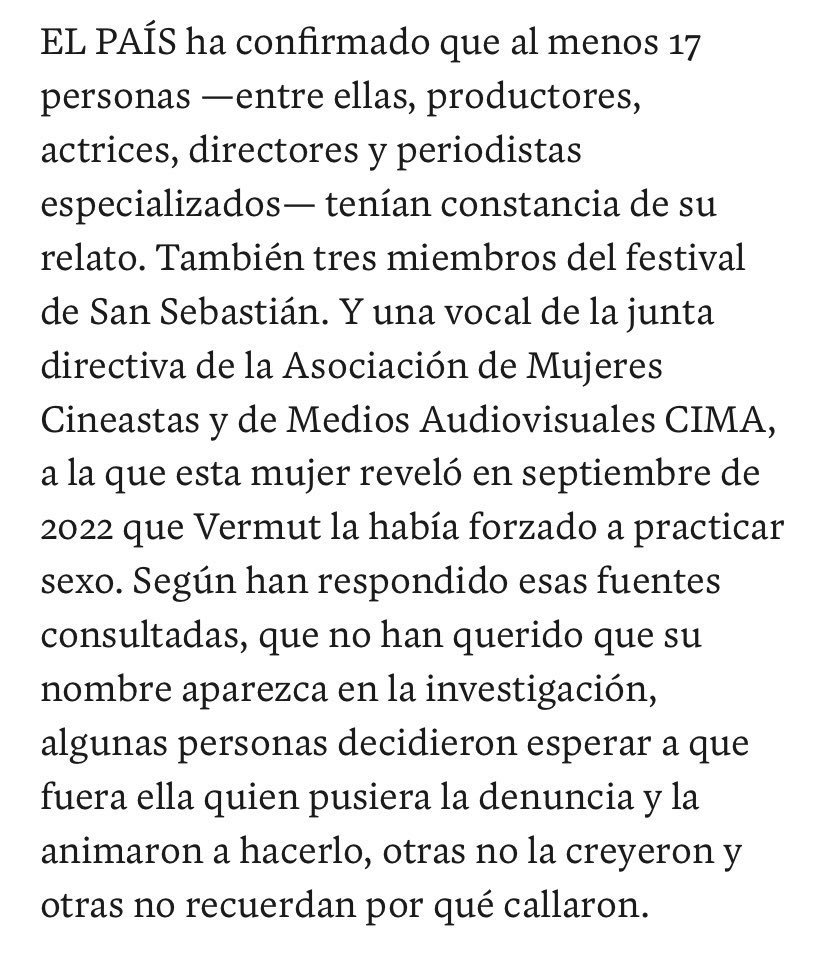 Nemesiswings's tweet photo. Tres personas del Festival de Cine de Donostia sabían lo que hacía Carlos Vermut y callaron. Bravo, @sansebastianfes. ¿Os iban a faltar las lentejas? ¿No hay nadie con dignidad en ese Festival? Dais vergüenza. https://t.co/QBWQJ2eg2S
