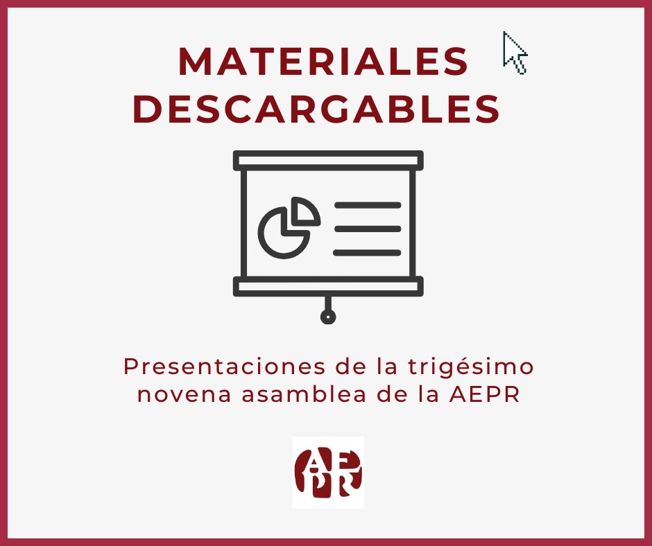 En nuestra página web tenemos disponibles todas las presentaciones de nuestra última asamblea anual celebrada bajo el tema: “Economía y Género: Promoviendo Equidad”. Accede aquí 📲economistaspr.com/single-post/pr…