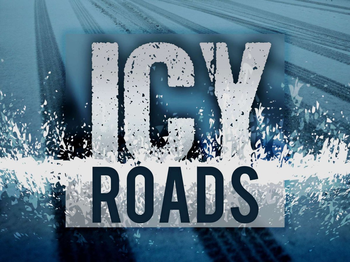 GIPoliceDept's tweet photo. Slow down, plan to take extra time on your morning commute. The roads are still slick. Salt trucks are out. https://t.co/y2wGFx0VkI