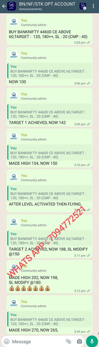 niftyintraday87's tweet photo. THIS WEEK PERFORMANCE FOR ACCOUNT HANDLING 

PROFIT : 37% PROFIT. 

 PROFIT : 37911 WITH CAPITAL OF 1 LAKH , 

CHECK  SCREENSHOTS 

💰 MINIMUM CAPITAL  50K

✅BANKNIFTY
✅NIFTY &amp; SENSEX 
✅STOCK F&amp;O 

Whats App
https://t.co/36TCOwefh7

#banknifty  #Nifty  #bankniftyoptions https://t.co/oSSF8QFw5q
