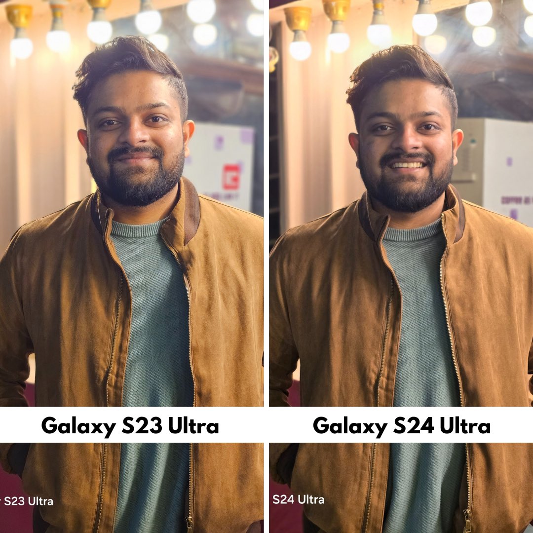 technomanyu's tweet photo. Samsung Galaxy S23 Ultra vs S24 Ultra
Which one would you prefer?

#Samsung #GalaxyS24Ultra #GalaxyS3Ultra #S24Ultra #S23Ultra https://t.co/wPa95vRF0d