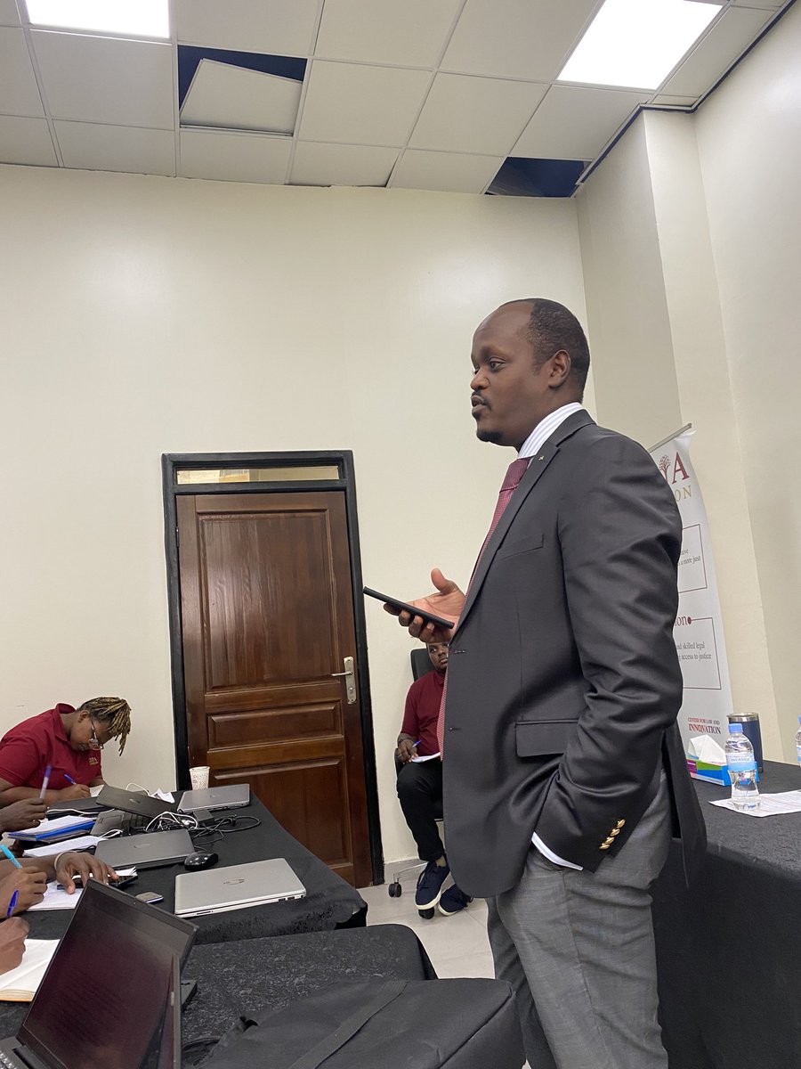 Excitement peaks as the Guest of Honour, Adv. <a href="/Moisenkunda/">Moïse NKUNDABARASHI (Adv.)🇷🇼</a> , the president of <a href="/Rwanda_Bar/">Rwanda Bar Association</a> delivers a powerful Keynote Address, adding a touch of inspiration and wisdom to JCTP cohort 2's graduation day festivities.

 #KeynoteSpeaker #GraduationDay #JCTP