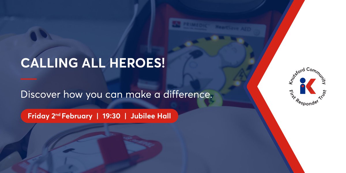 Knutsford Community First Responder Trust tweet media