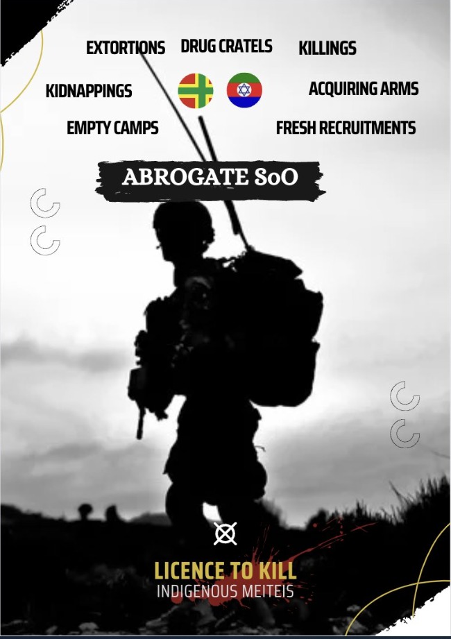 leihao_wanderer's tweet photo. Upholding the integrity of the Suspension of Operations agreement is paramount to fostering trust and facilitating dialogue towards sustainable peace in Manipur. #KukiMilitantsViolatedSoO #AbrogateSoO #RepublicDay2024 https://t.co/zTRUG0OXoL