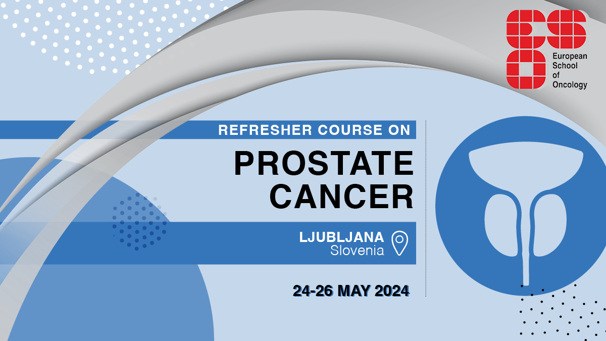 ESOncology's tweet photo. Calling all medical and clinical #oncologists: APPLICATIONS for #PROSTATECANCER Refresher Course ARE OPEN!
๐๏ธ24-26 May 2024
๐Ljubljana, Slovenia
๐ https://t.co/N7GfvCAowc
โณDeadline: 22 March
#prostatecancer #oncologyeducation #oncologist #ESOexperience https://t.co/uGJU67cqIw
