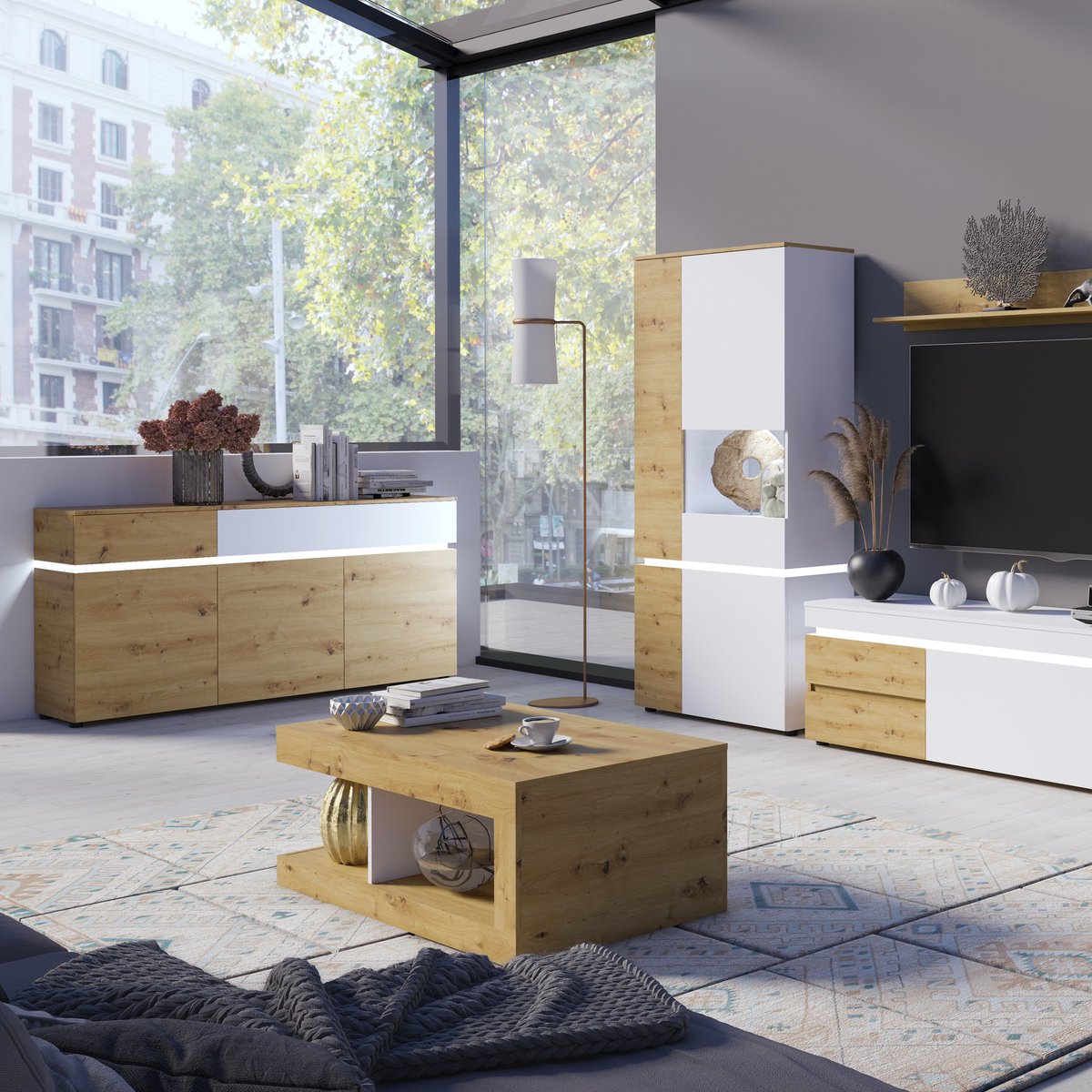 FurnitureBaseUK's tweet photo. Brighten your space with Luci's horizontal LED lighting and soft close system for a cozy ambiance. Elevate your room with stylish and functional design. ✨🏡 #HomeLighting #Furniture #HomeDecor #InteriorDesign https://t.co/hvbktMzUOh